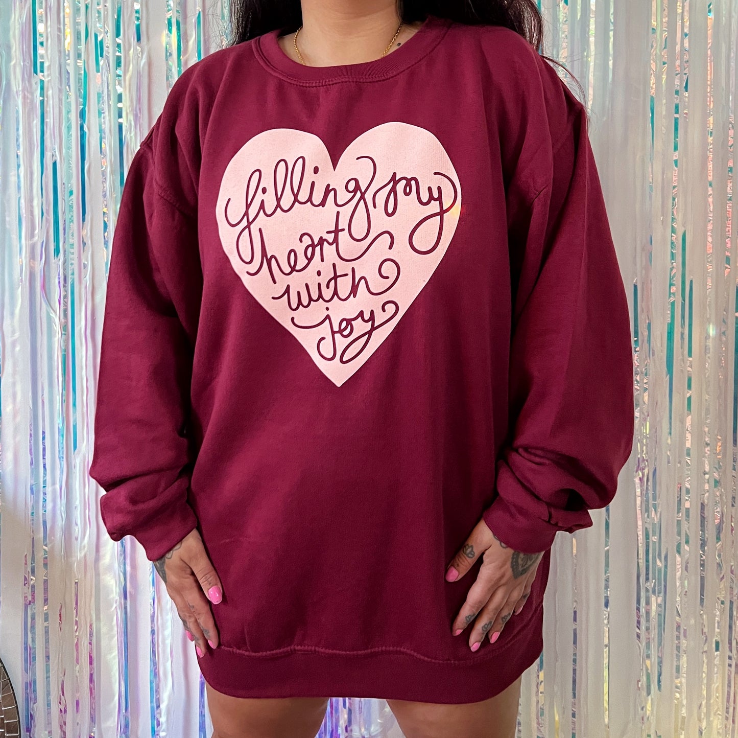 filling my heart with joy sweatshirt