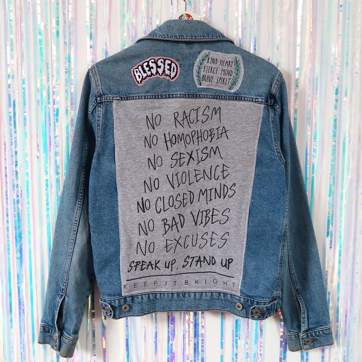 the ‘integrity’ denim jacket
