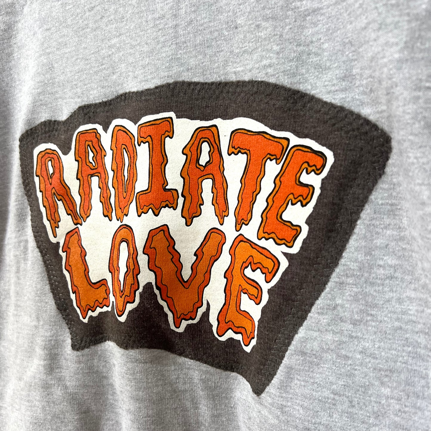 radiate love varsity jacket