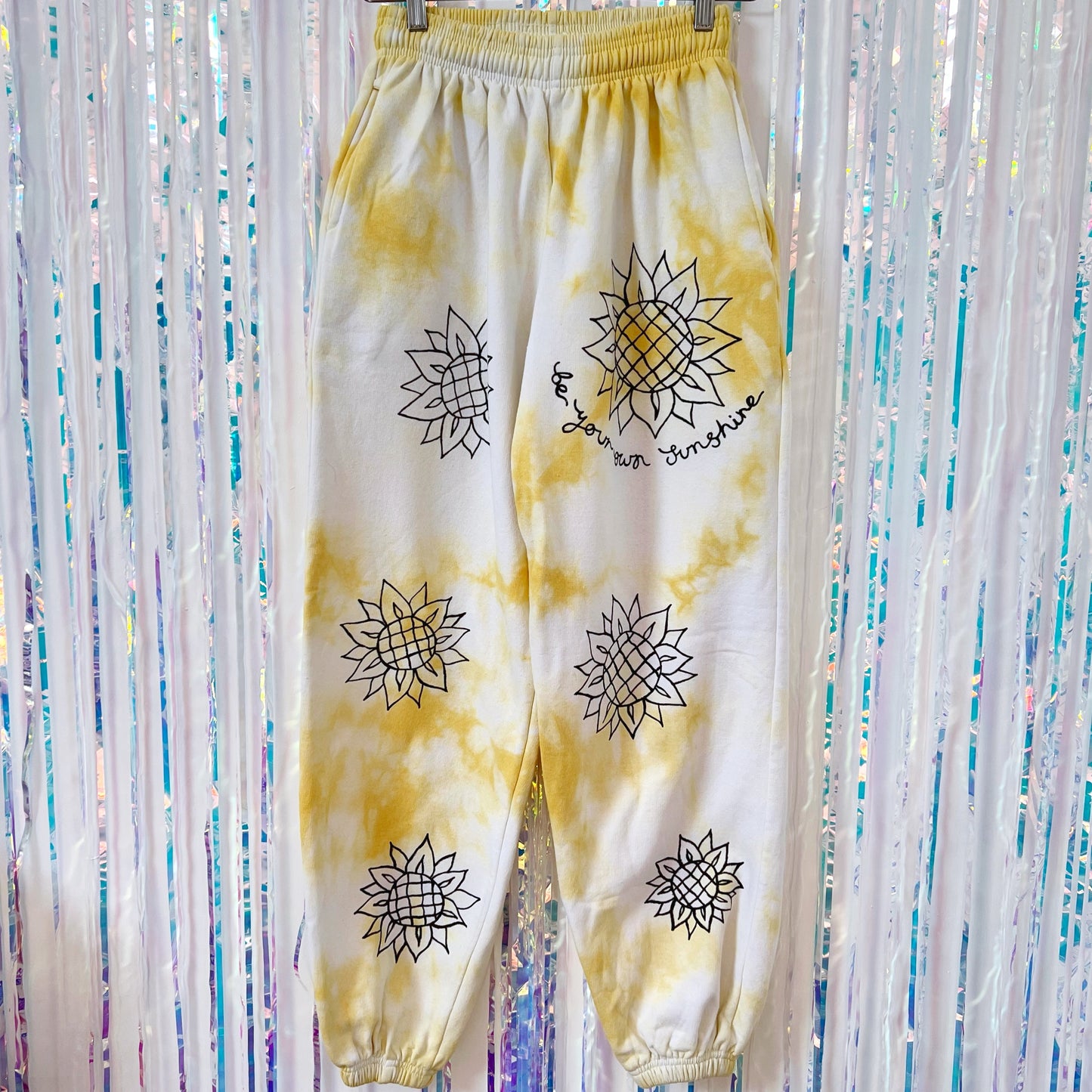 be your own sunshine tie dye lounge pants