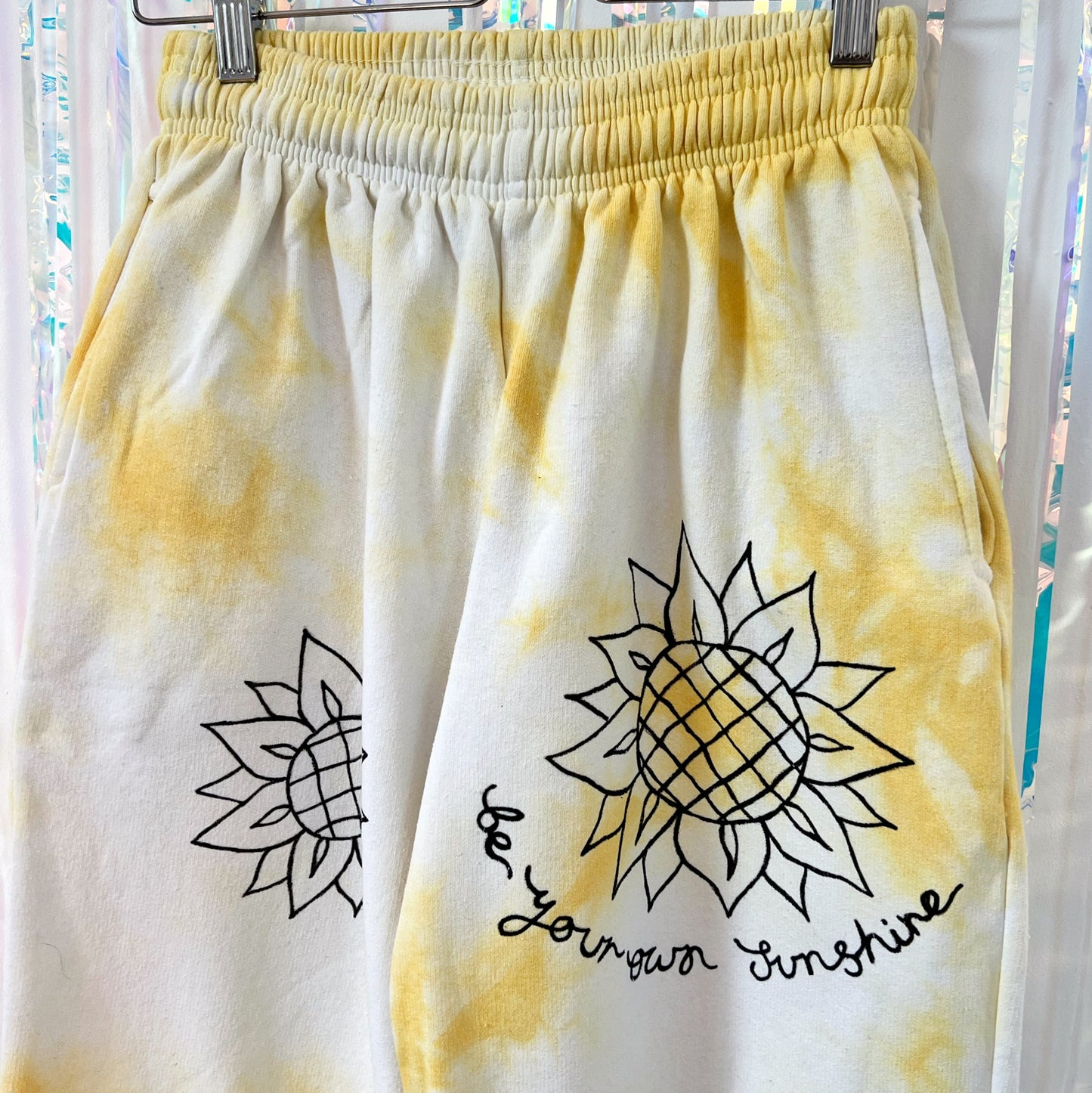 be your own sunshine tie dye lounge pants