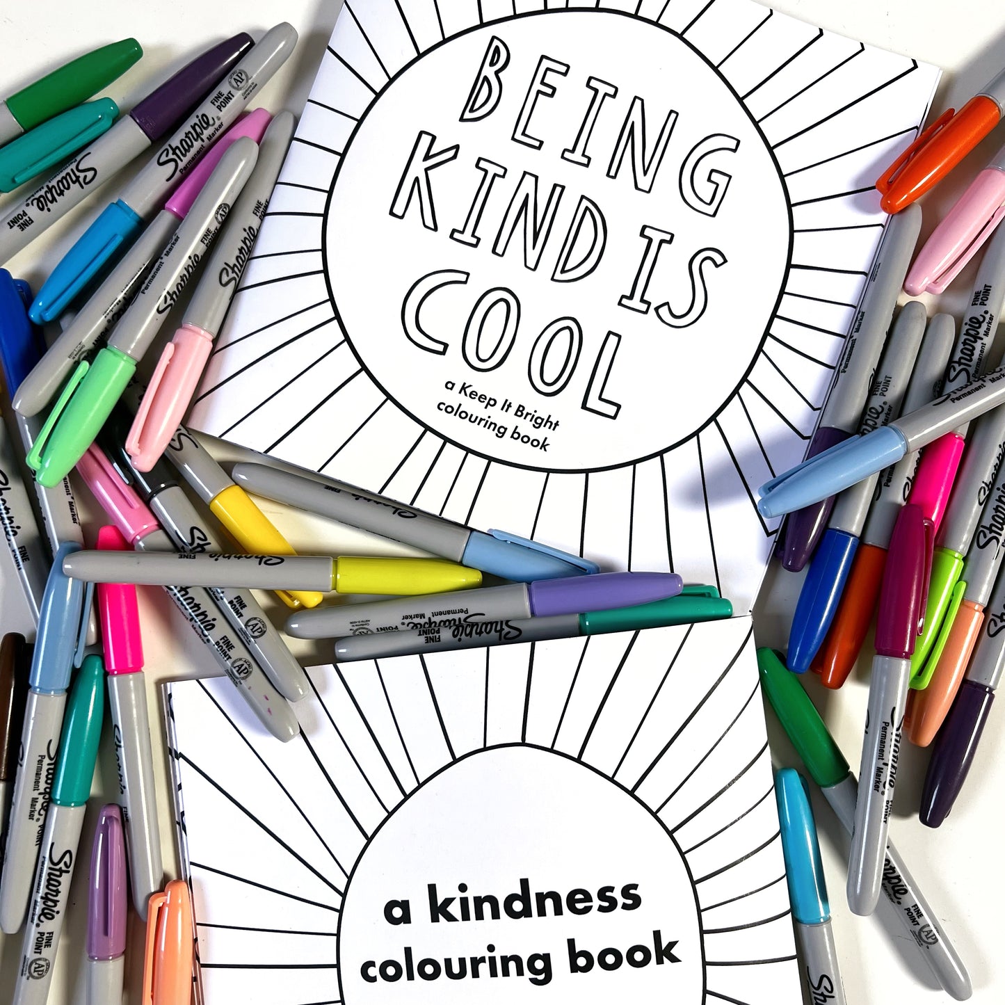 being kind is cool - colouring book
