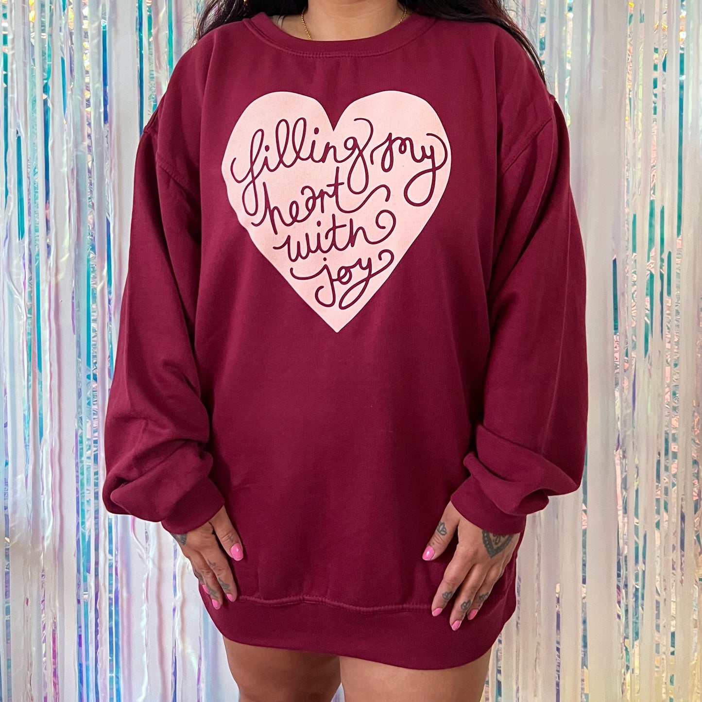 filling my heart with joy sweatshirt