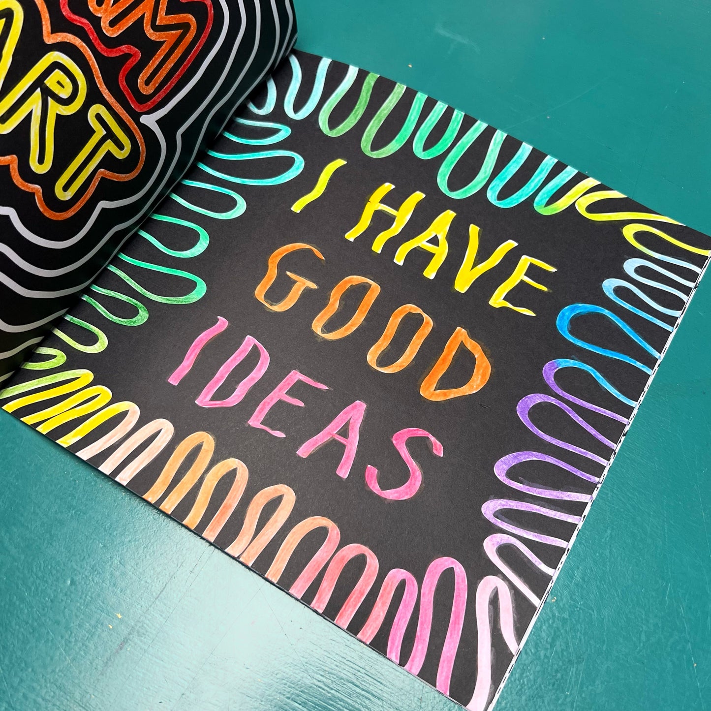 i am powerful - affirmation colouring book