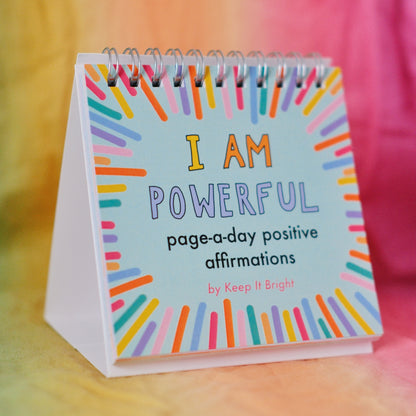 page-a-day affirmation easel