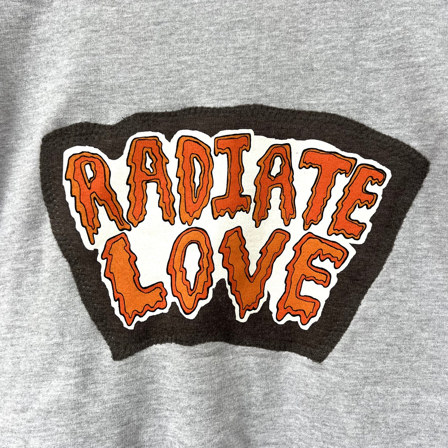 radiate love varsity jacket