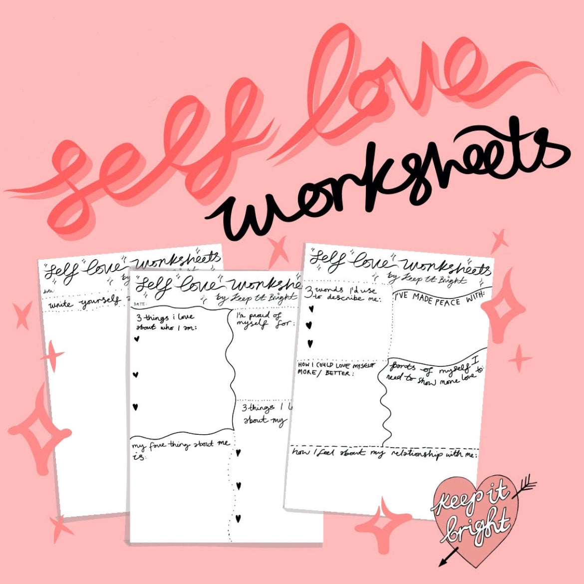 self-love worksheets