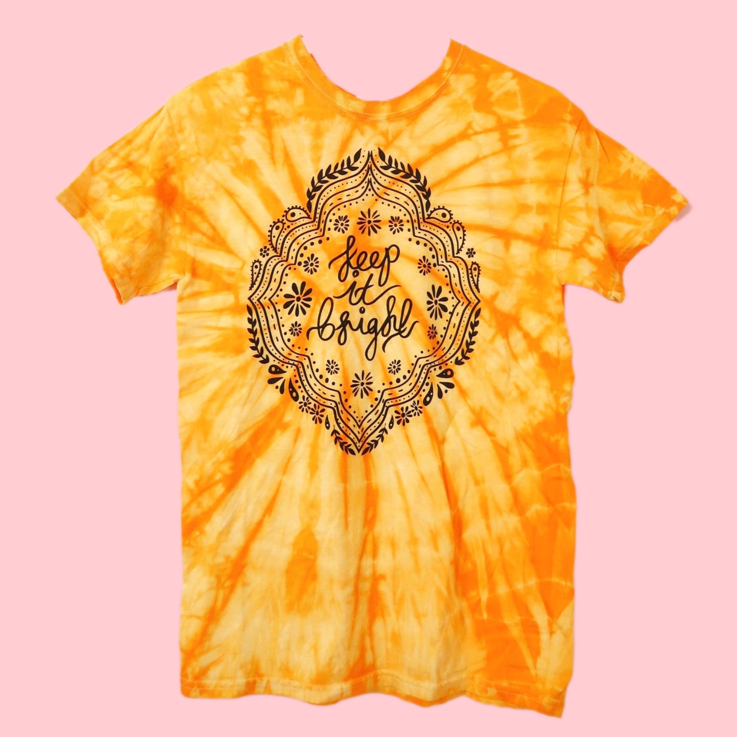 keep it bright tie-dye t-shirt / crop top