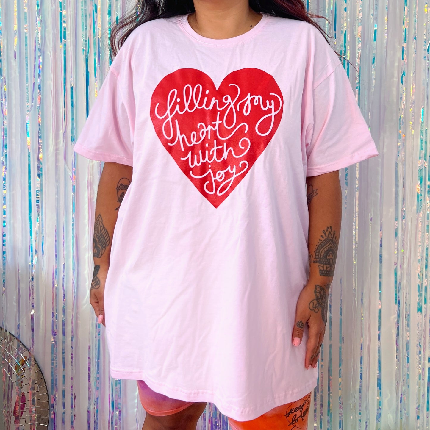 filling my heart with joy t-shirt