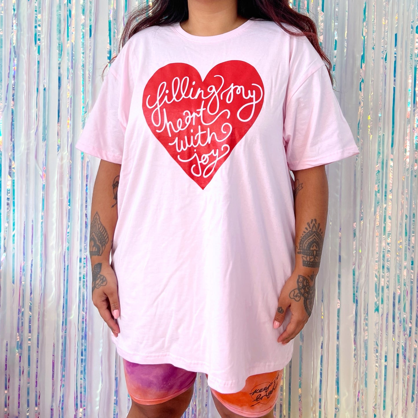 filling my heart with joy t-shirt