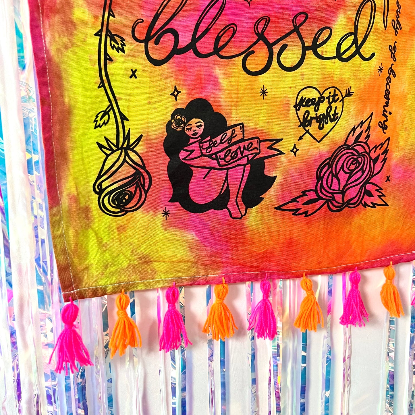 tattoo flash wall hanging - fruit punch