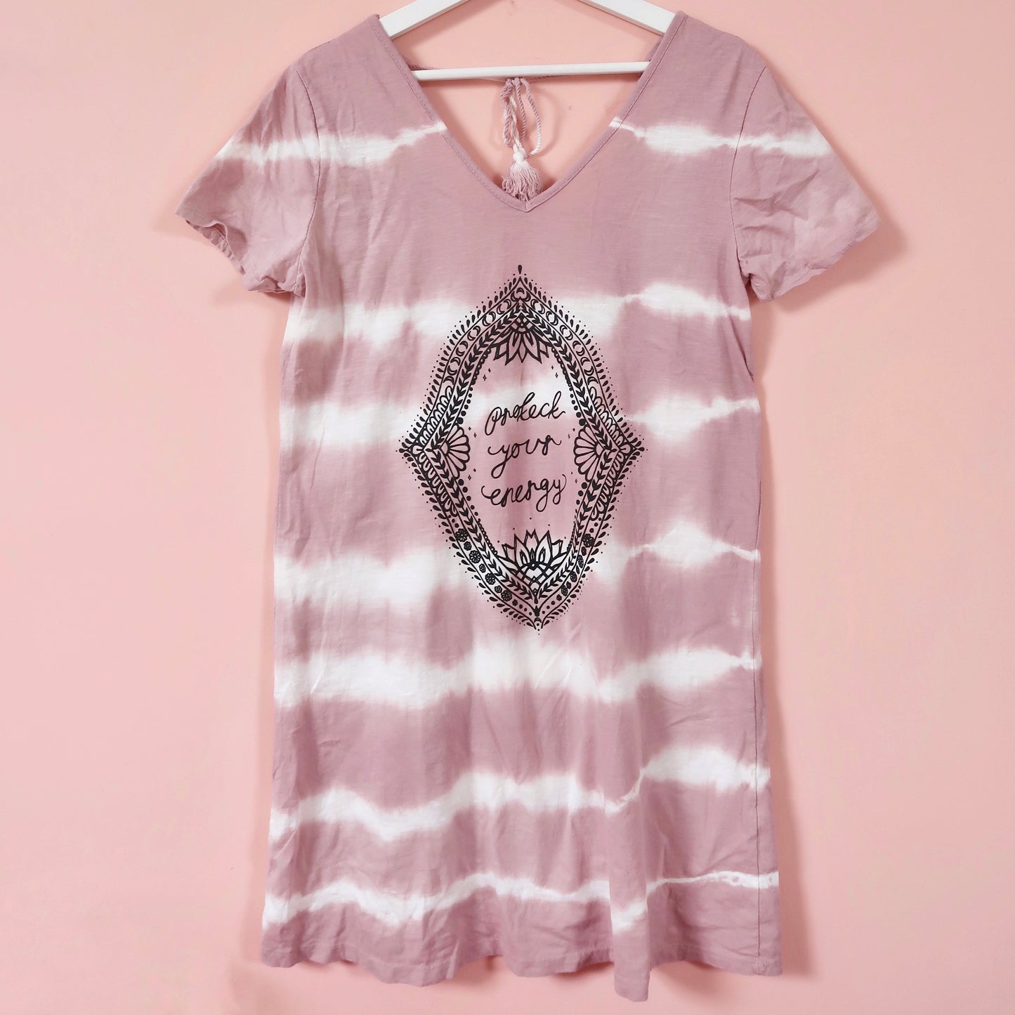 protect your energy tie dye dress