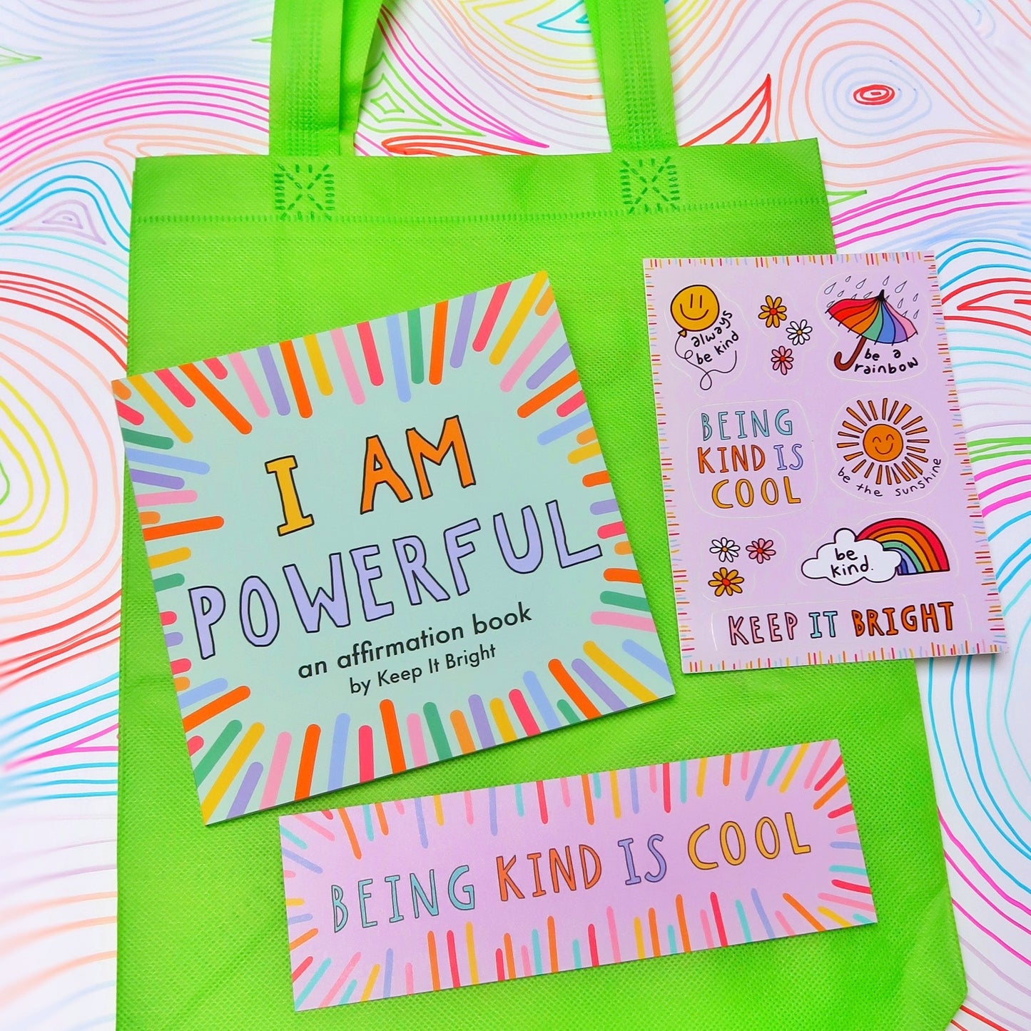 i am powerful kids gift / party bag