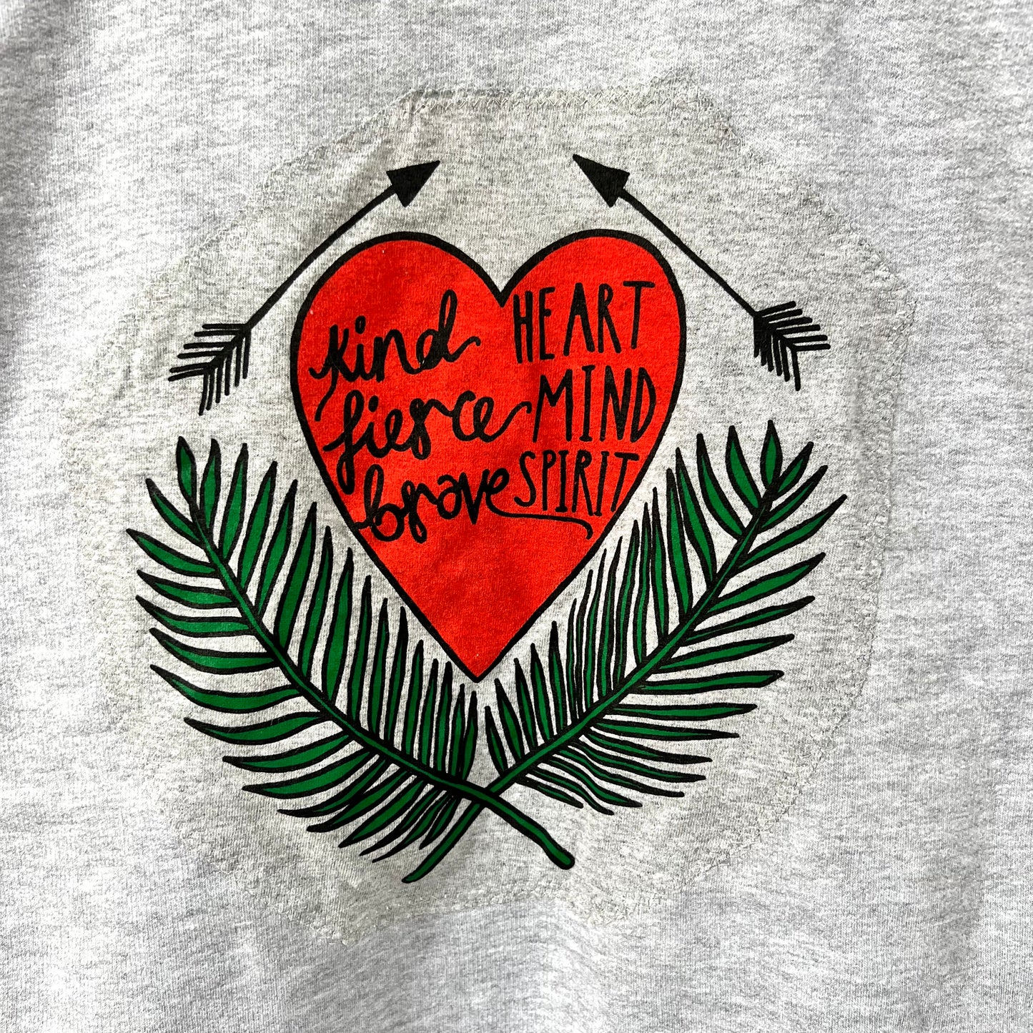 kind heart, fierce mind, brave spirit varsity jacket