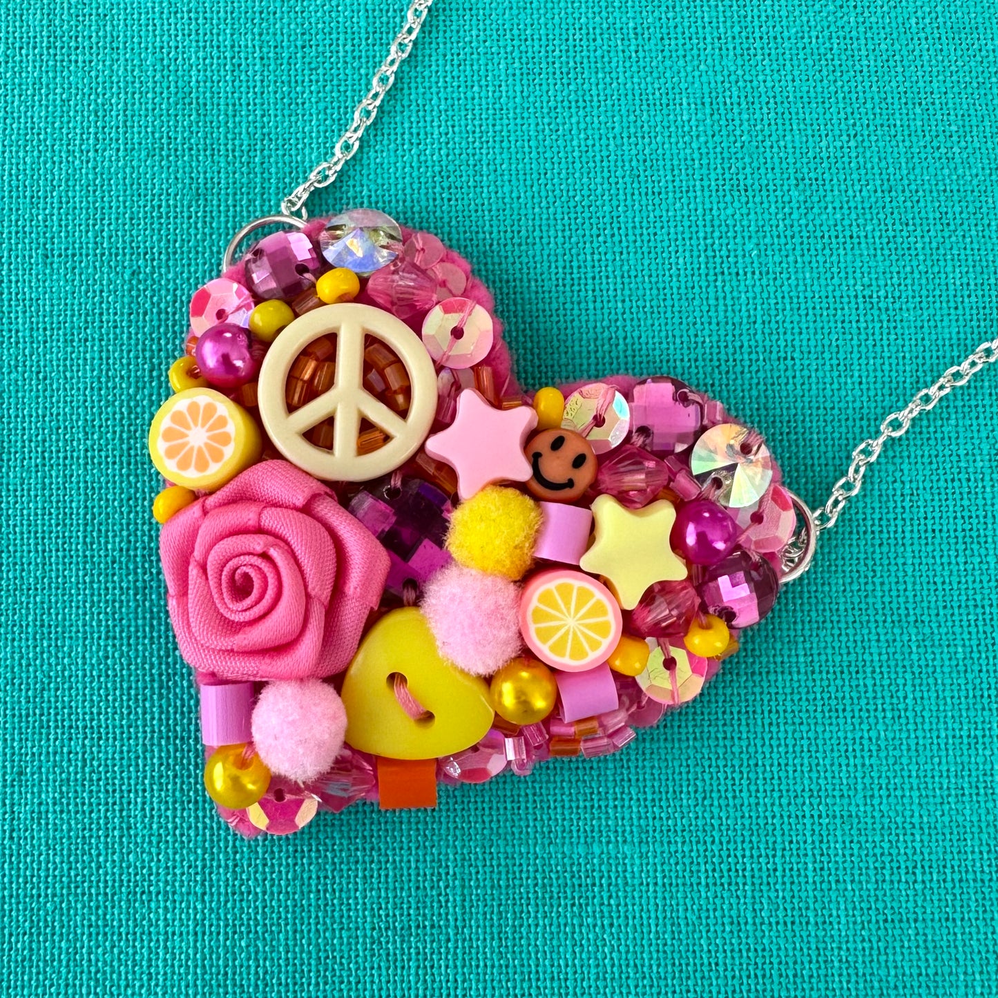 filling my heart with joy necklace