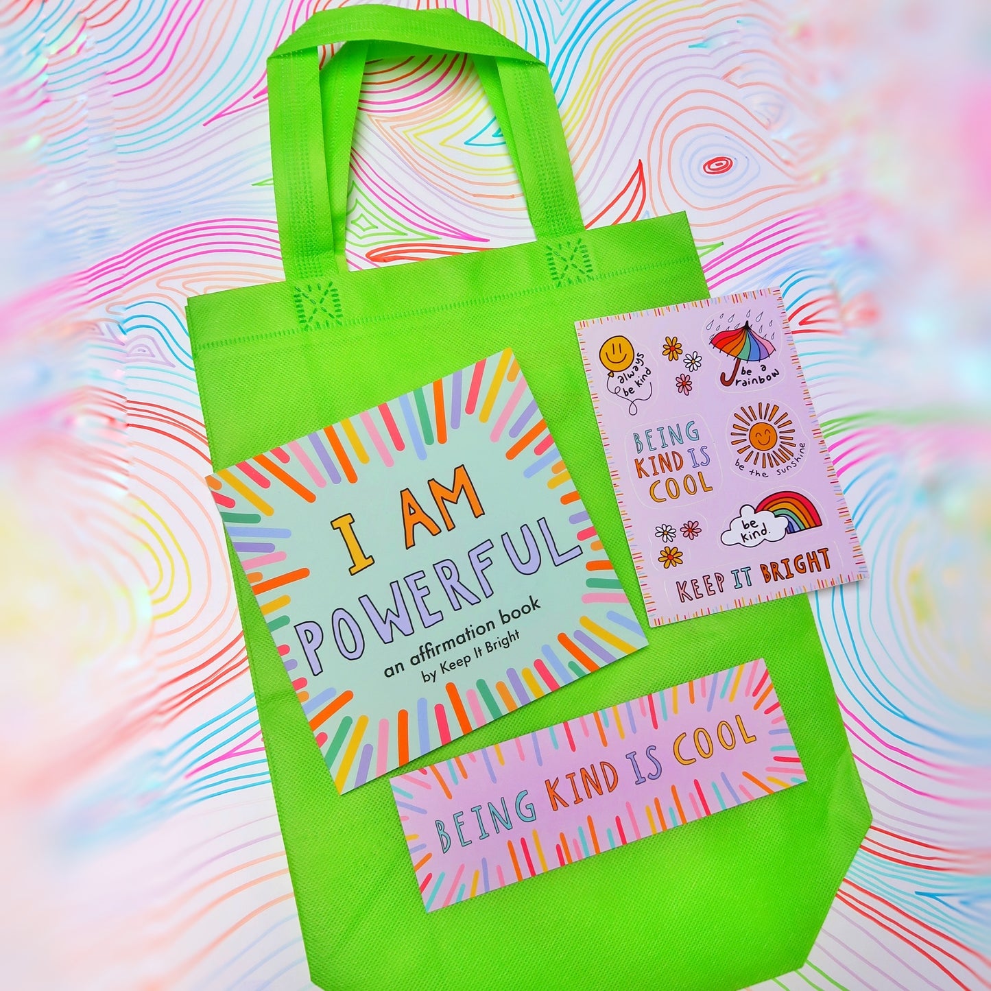 i am powerful kids gift / party bag