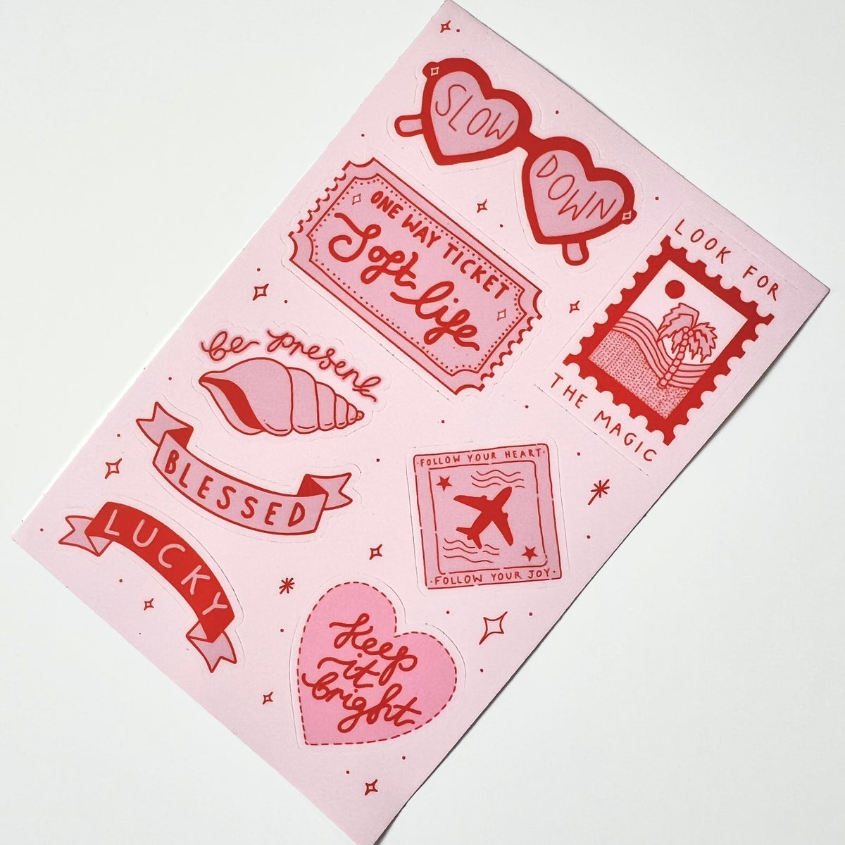 brighter days sticker sheet