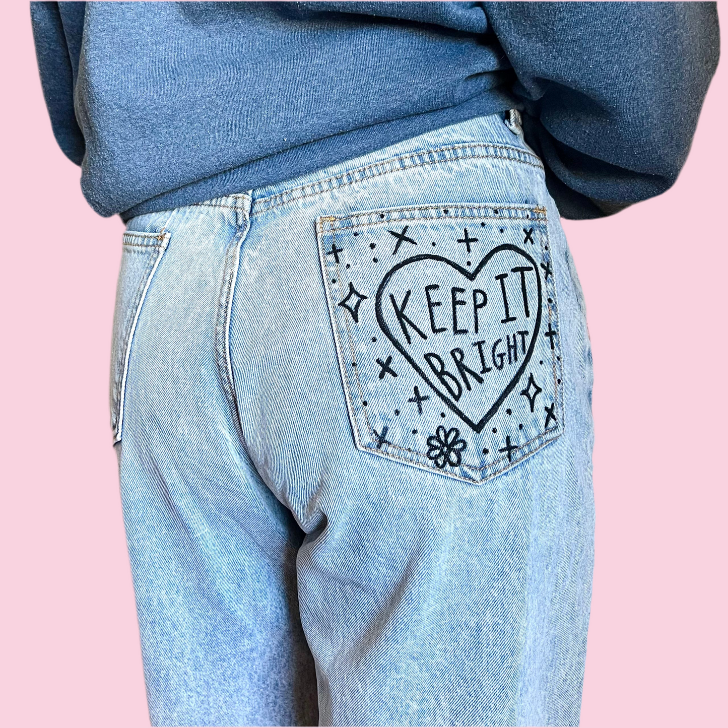 scrawl jeans