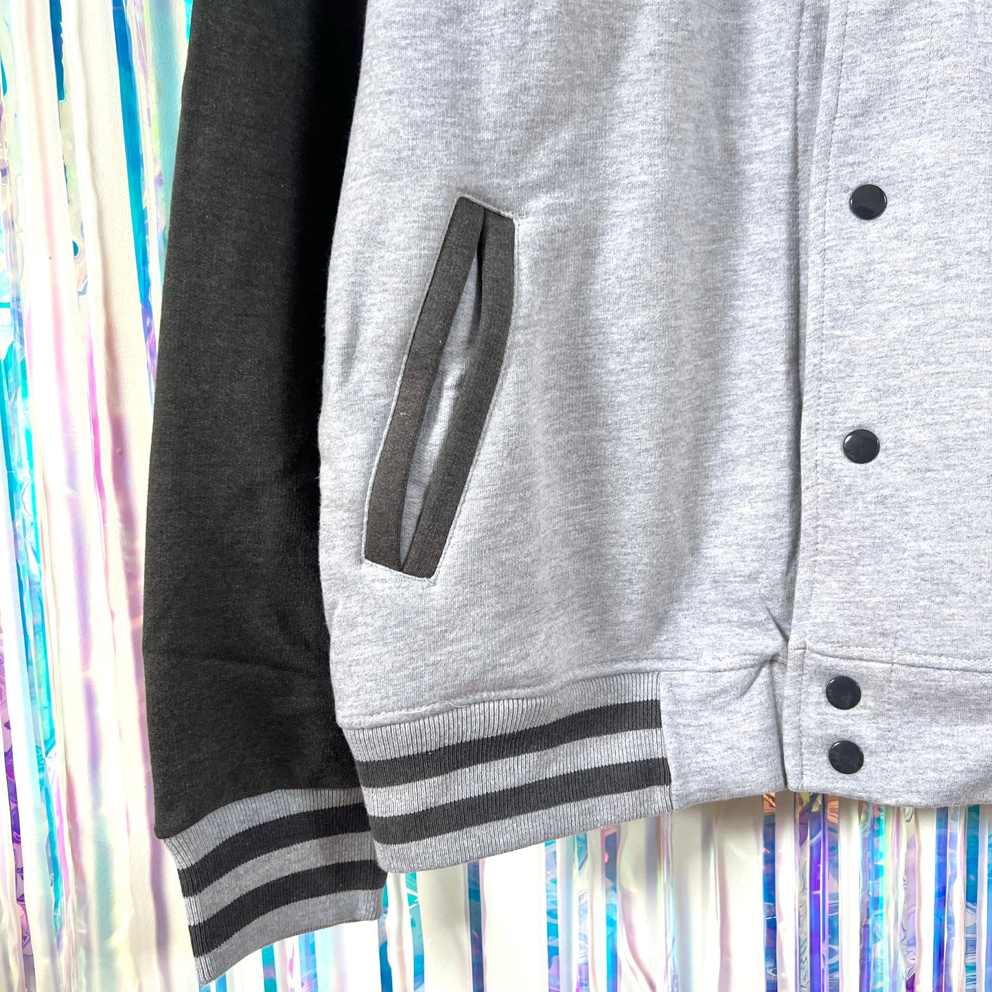 radiate love varsity jacket