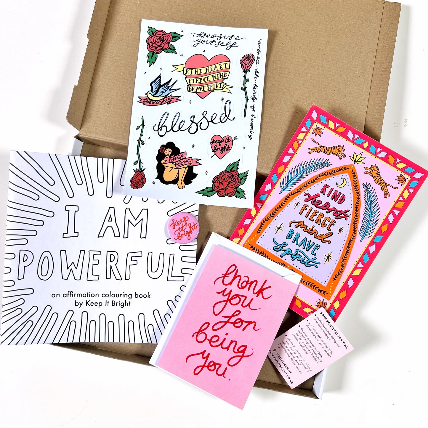£25 positivity mystery box