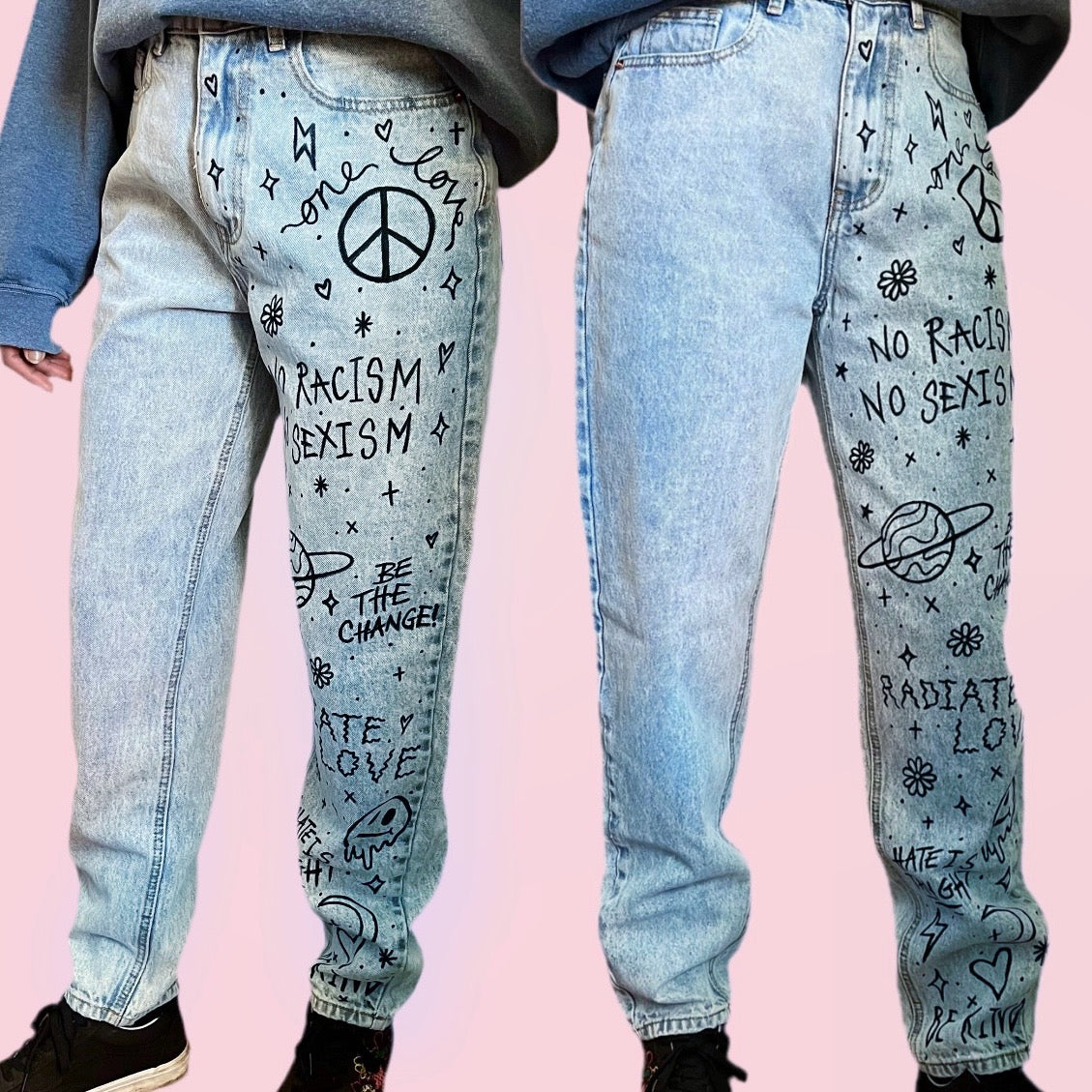 scrawl jeans