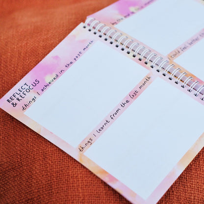 the keep it bright diary | dateless weekly planner
