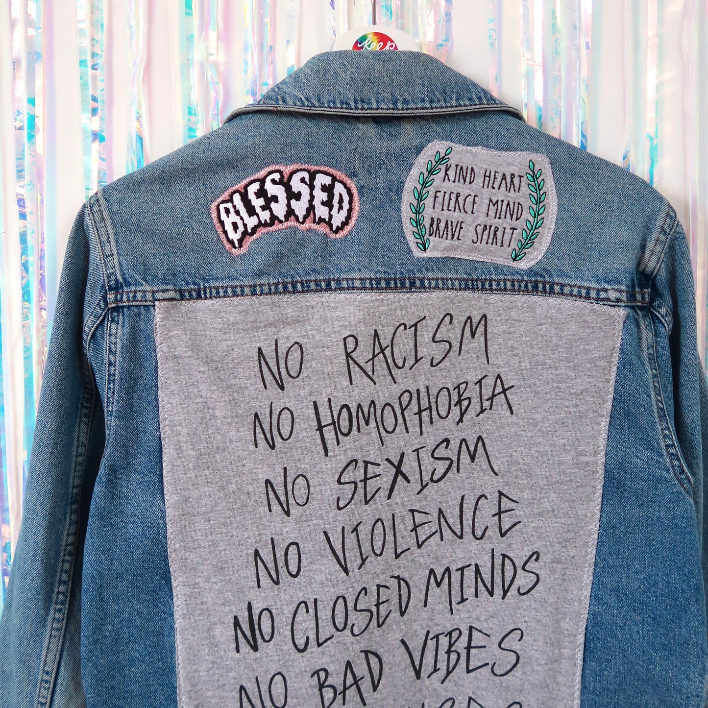 the ‘integrity’ denim jacket