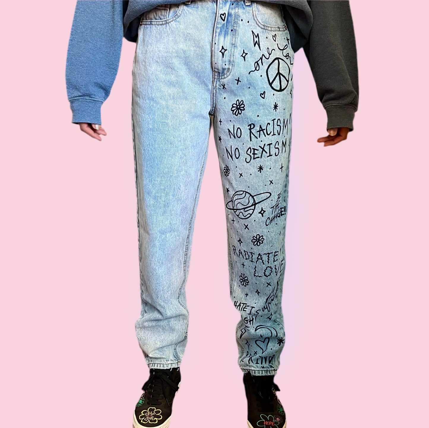 scrawl jeans