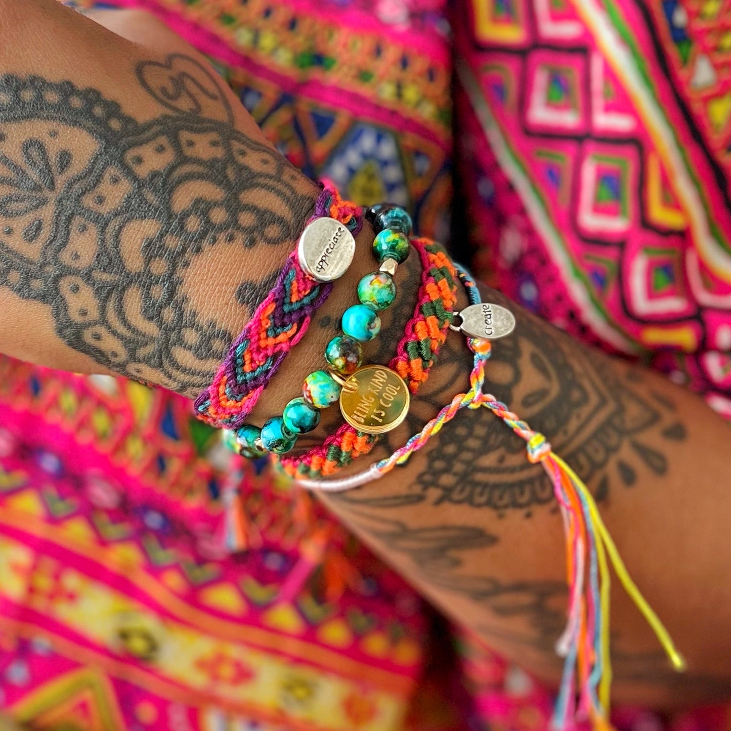 create affirmation bracelets