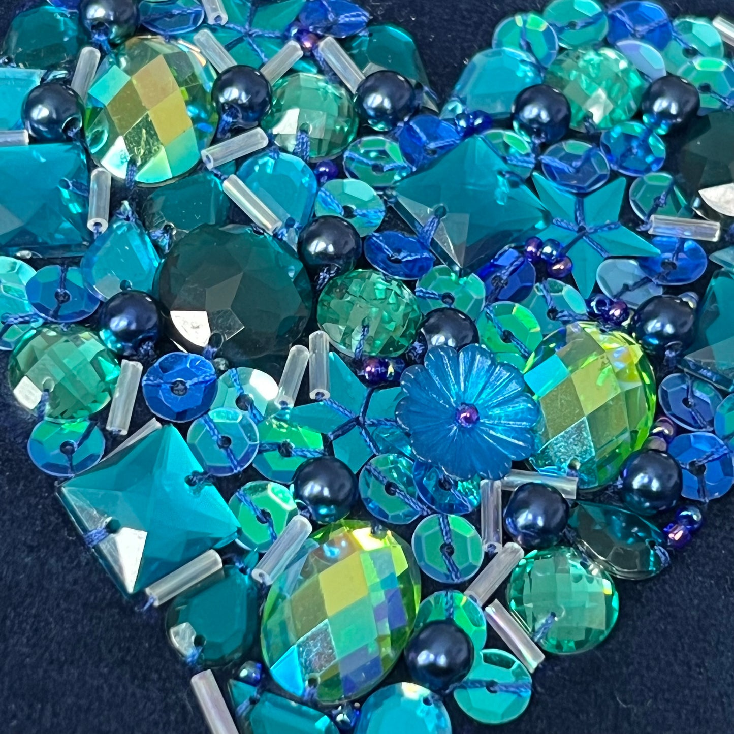 filling my heart with joy embellished cushion
