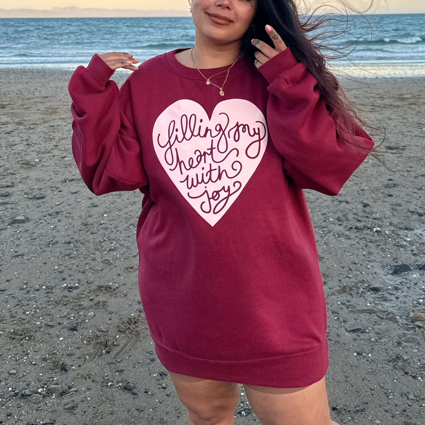 filling my heart with joy sweatshirt