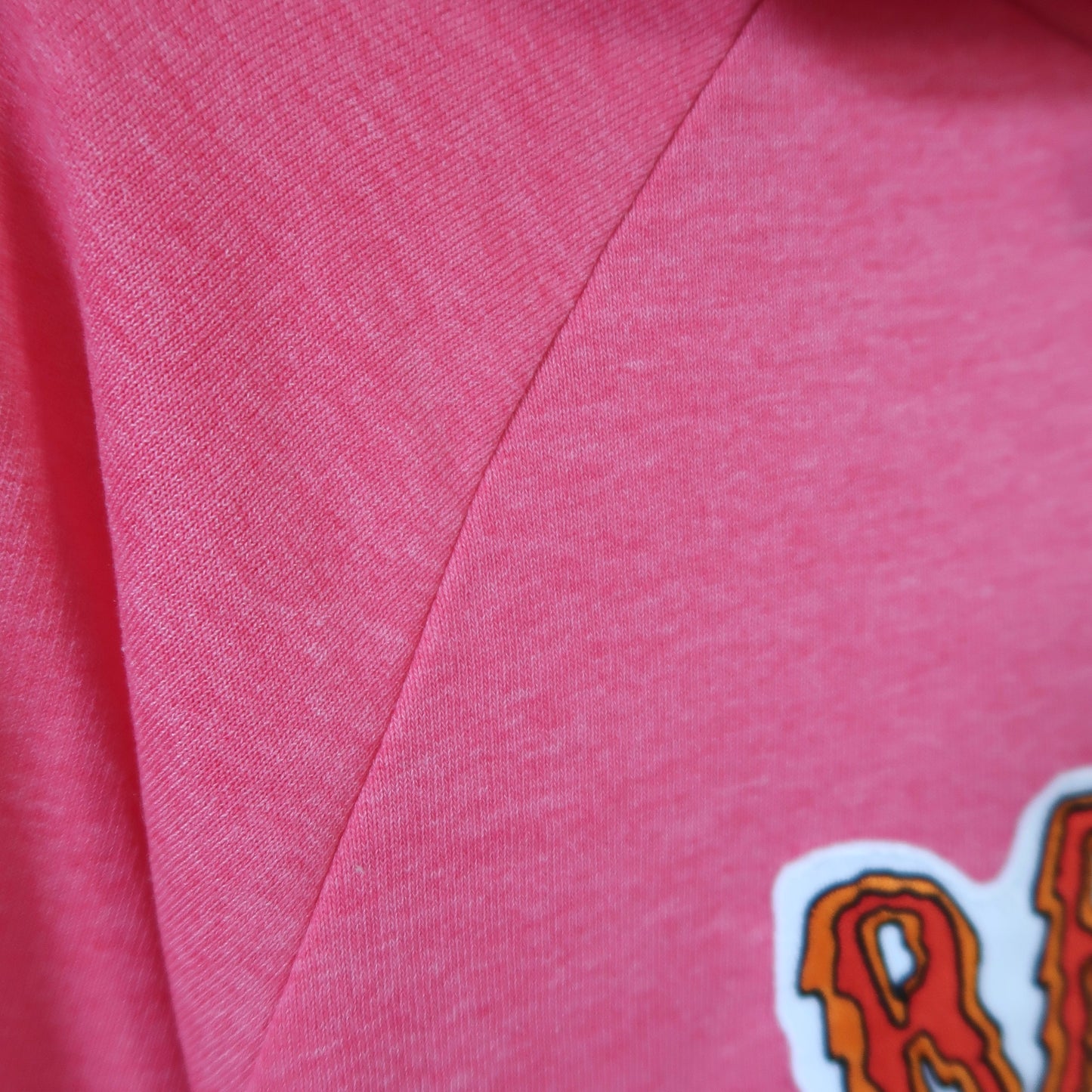 radiate love embroidered hoodie - pink