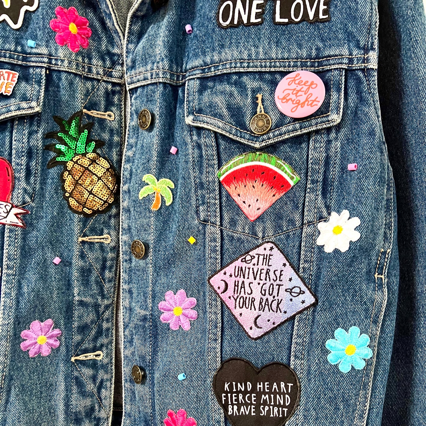 the ‘main character’ denim jacket