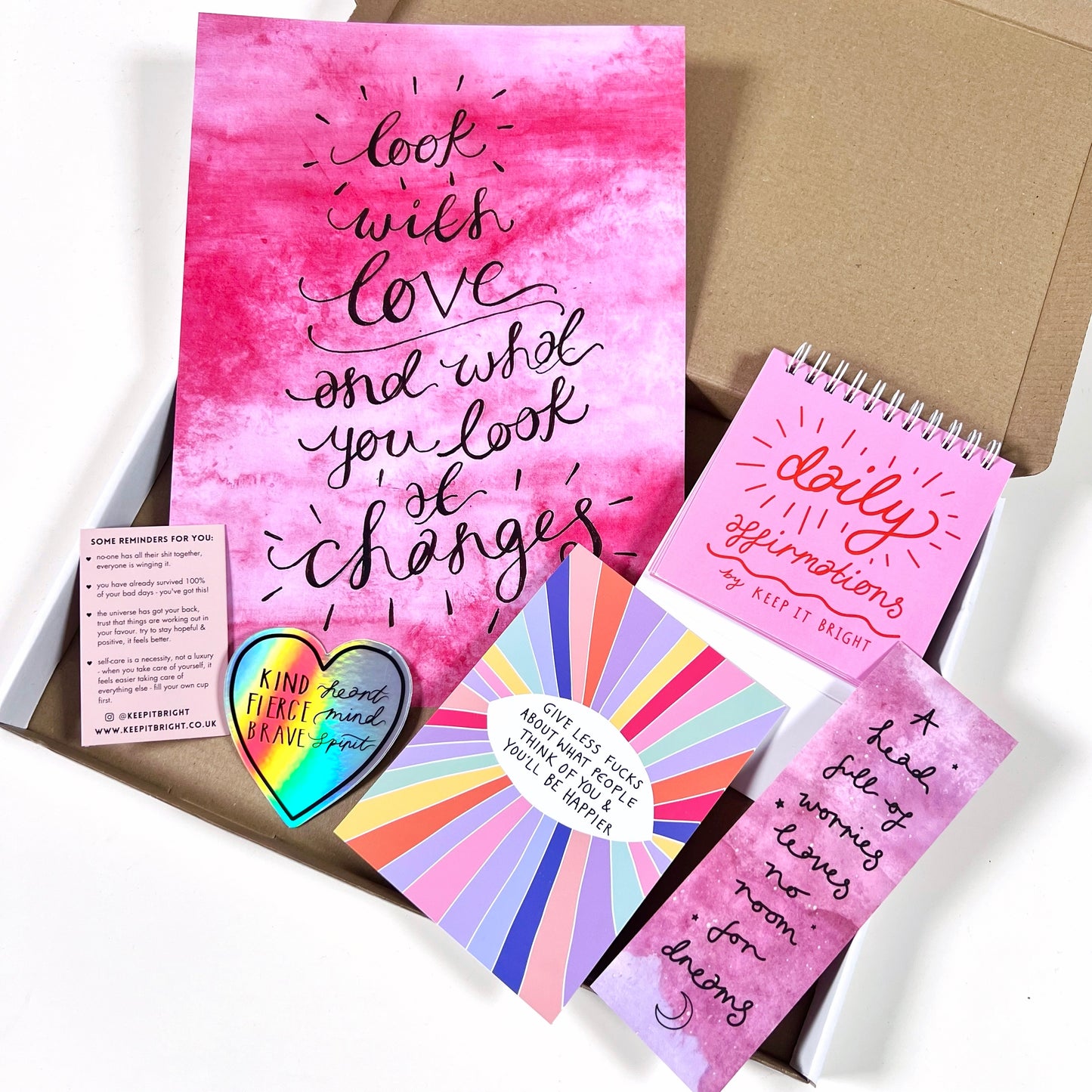 £25 positivity mystery box