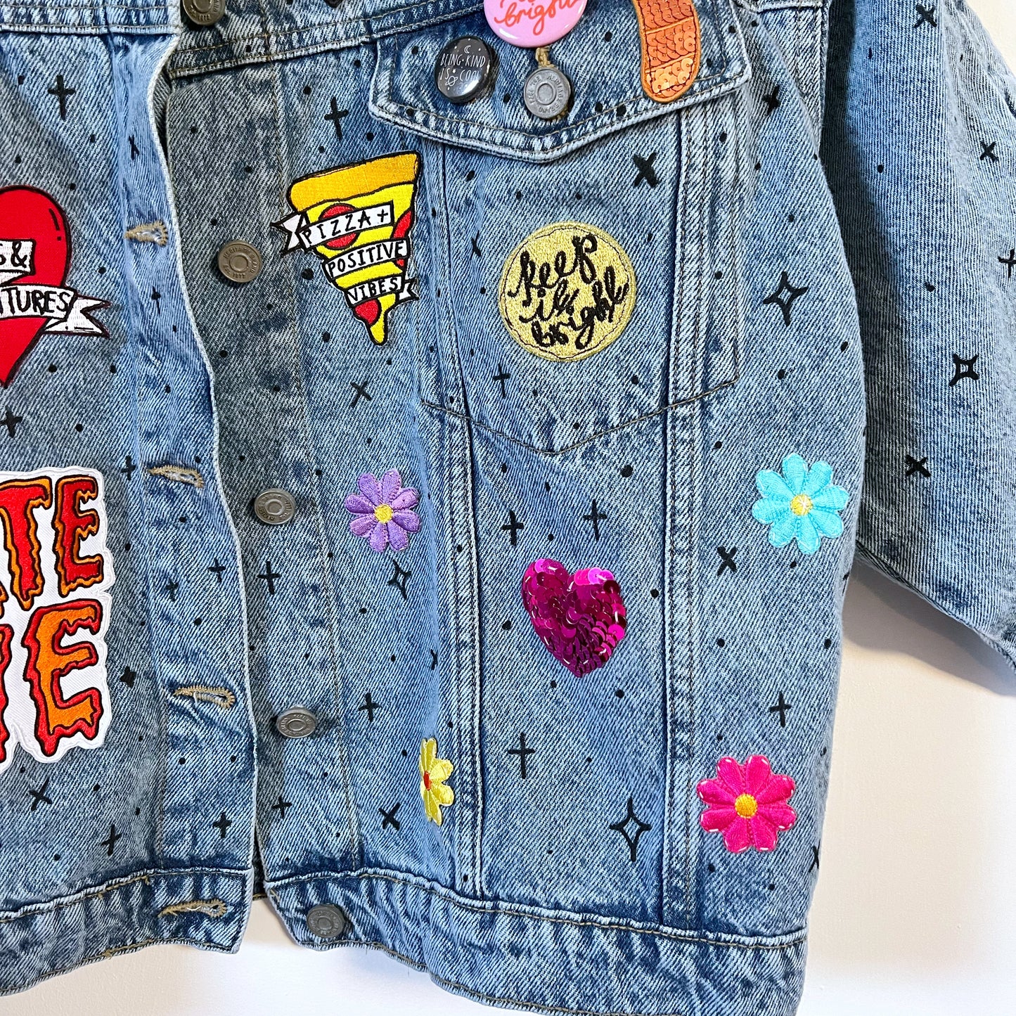 the ‘lucky’ denim jacket