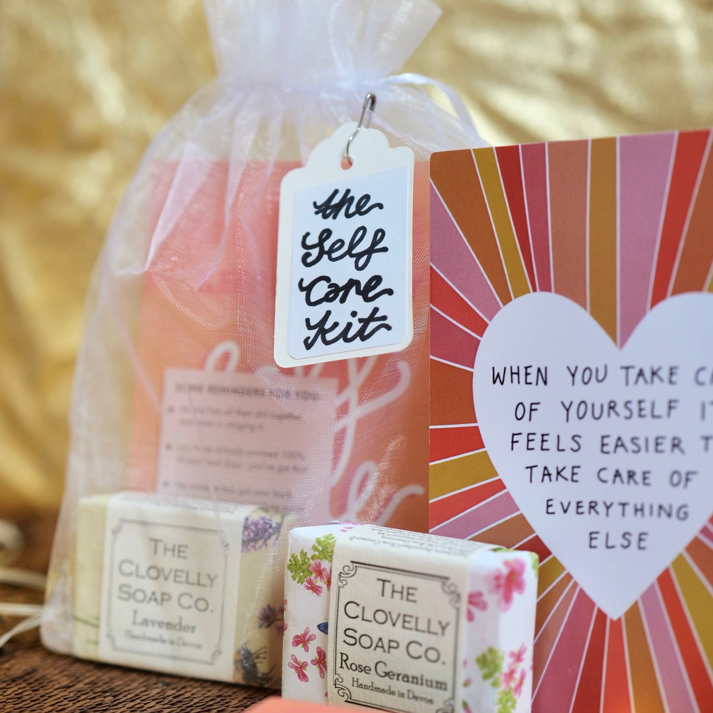 the self-care kit - 2 soaps