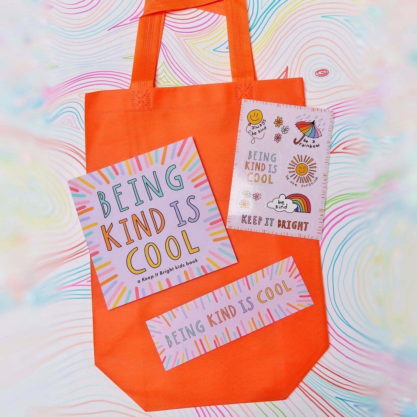 being kind is cool kids gift / party bag