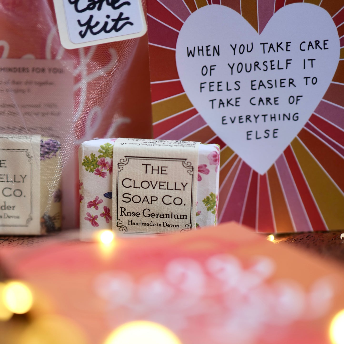 the self-care kit - 2 soaps