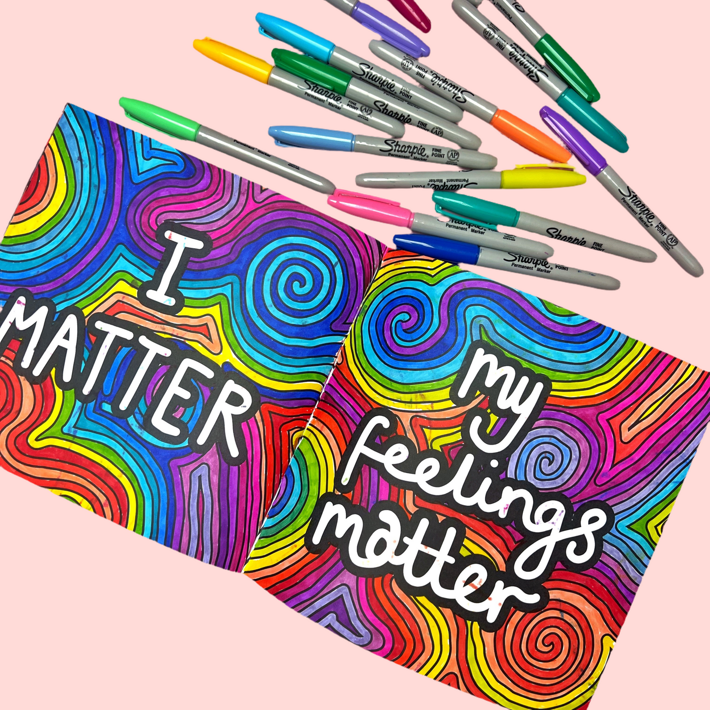 affirmation colouring book