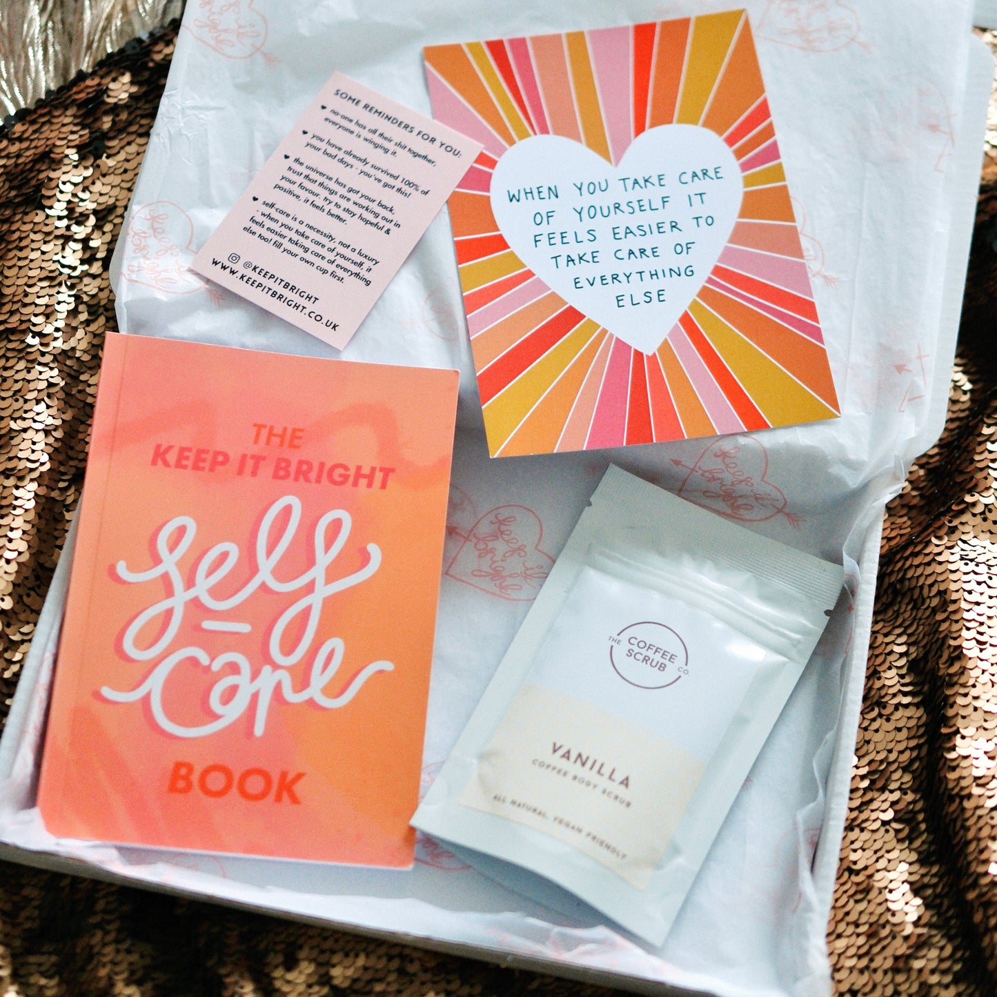 the self-care kit - body scrub