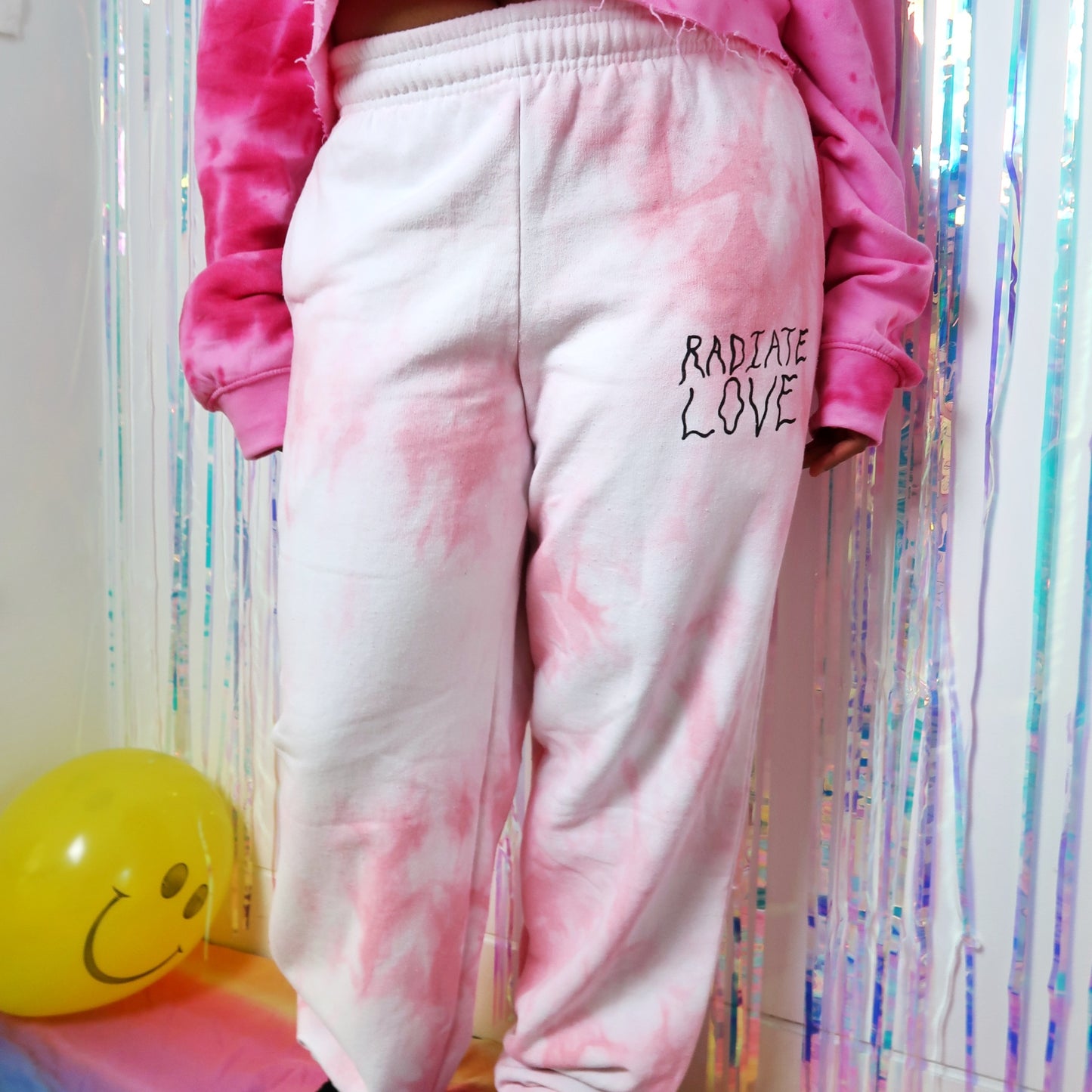 radiate love tie dye lounge pants - 5 colours