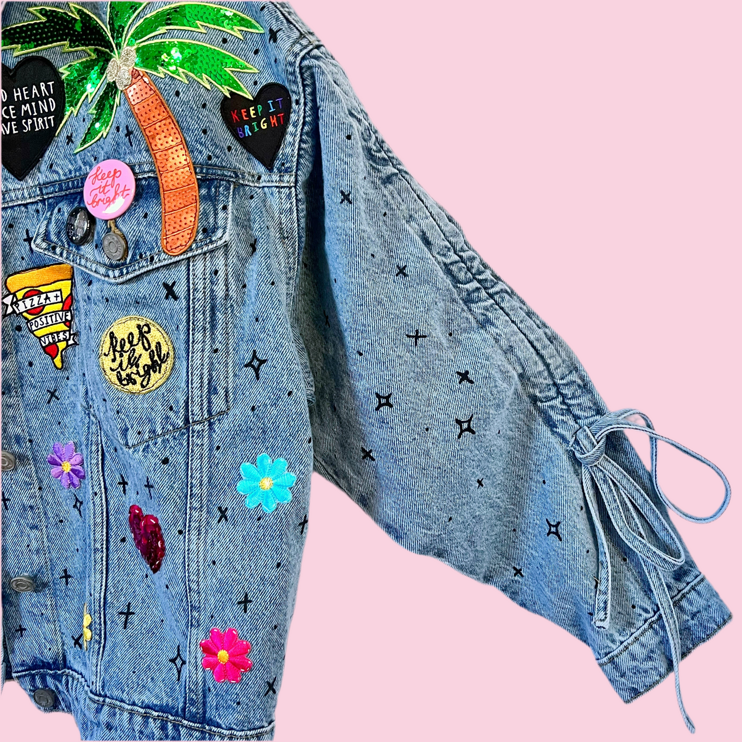 the ‘lucky’ denim jacket