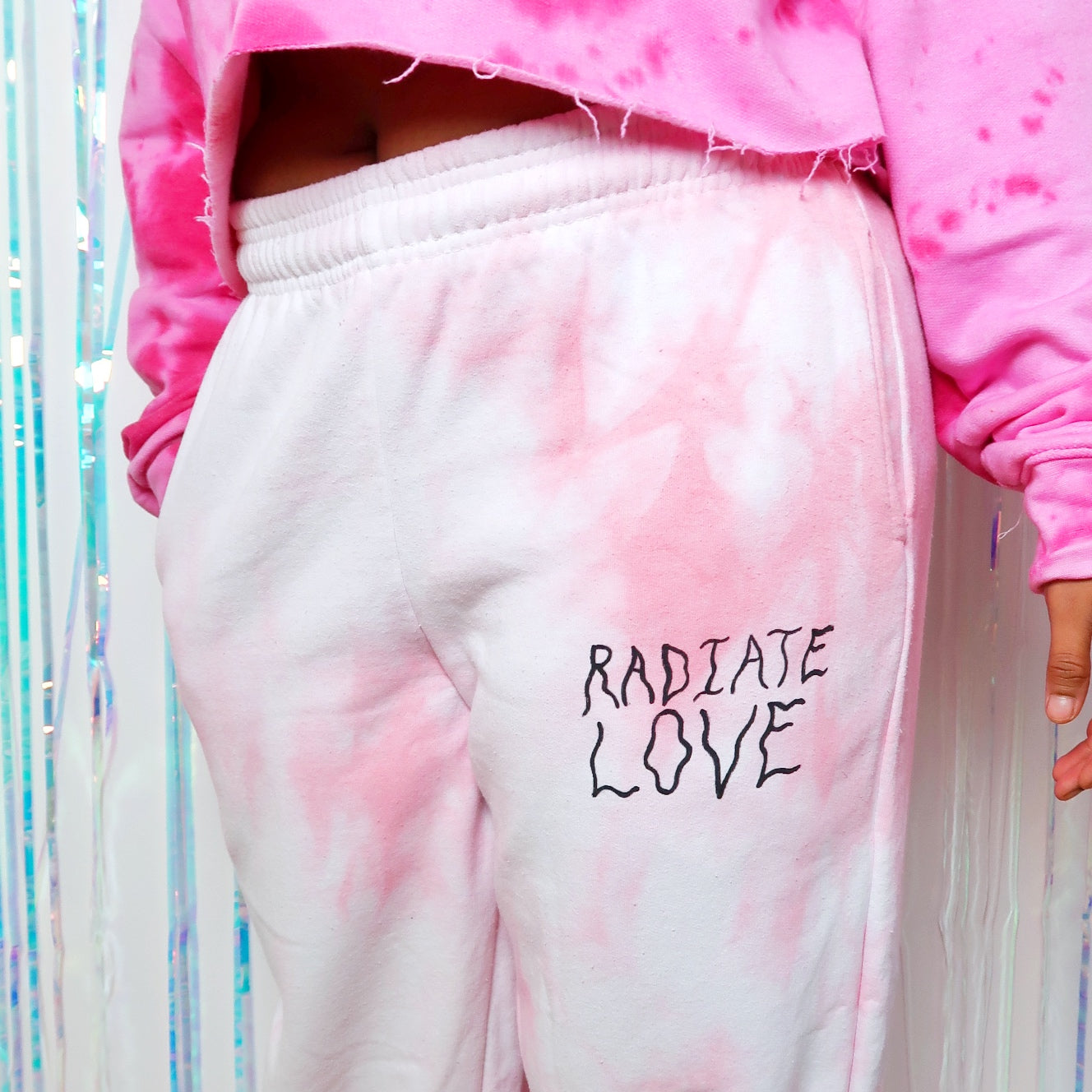 radiate love tie dye lounge pants - 5 colours