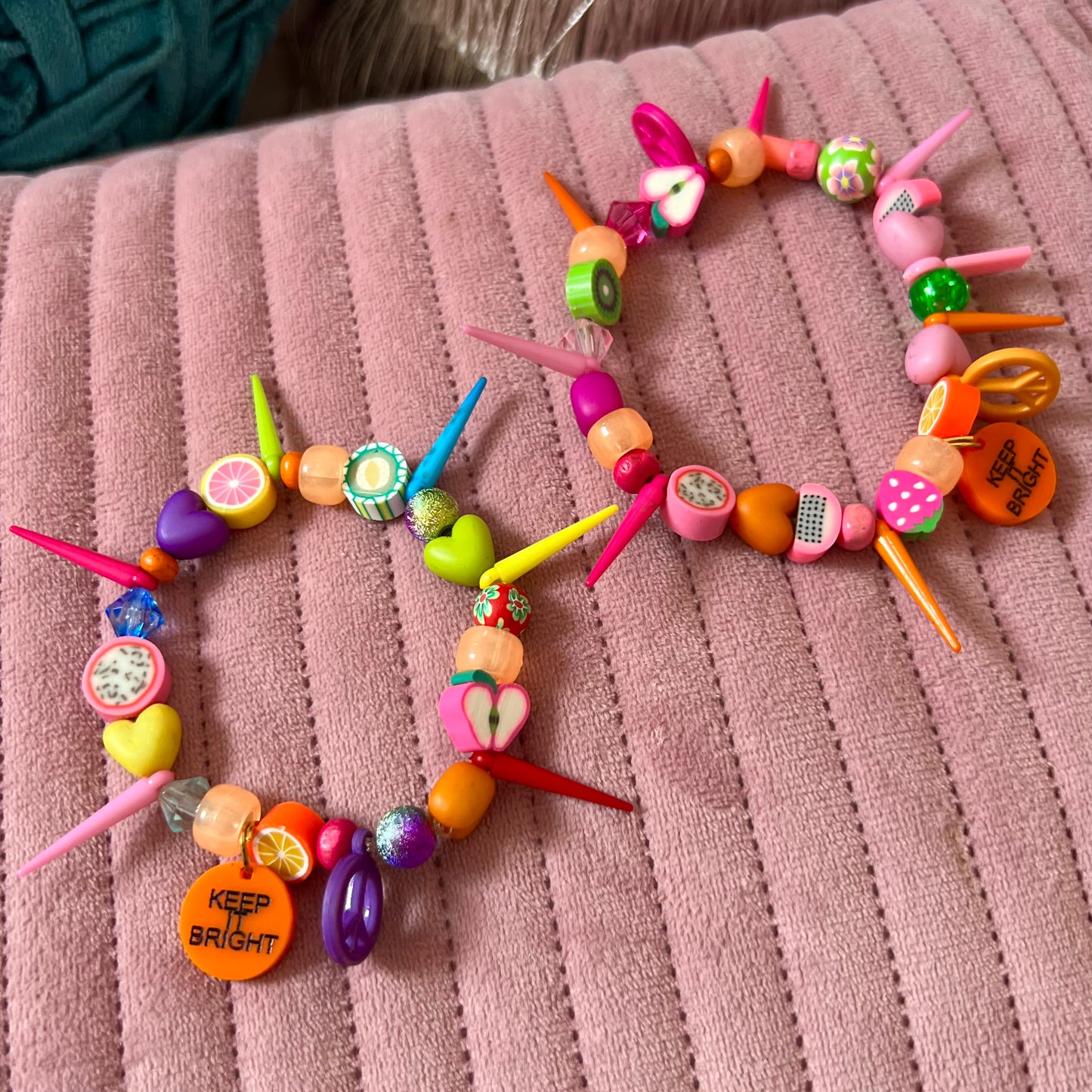 pick'n'mix bracelets - summer fruits