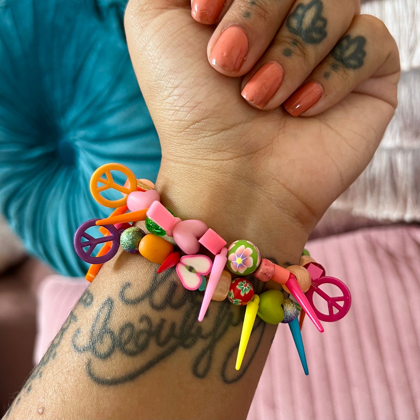 pick'n'mix bracelets - summer fruits