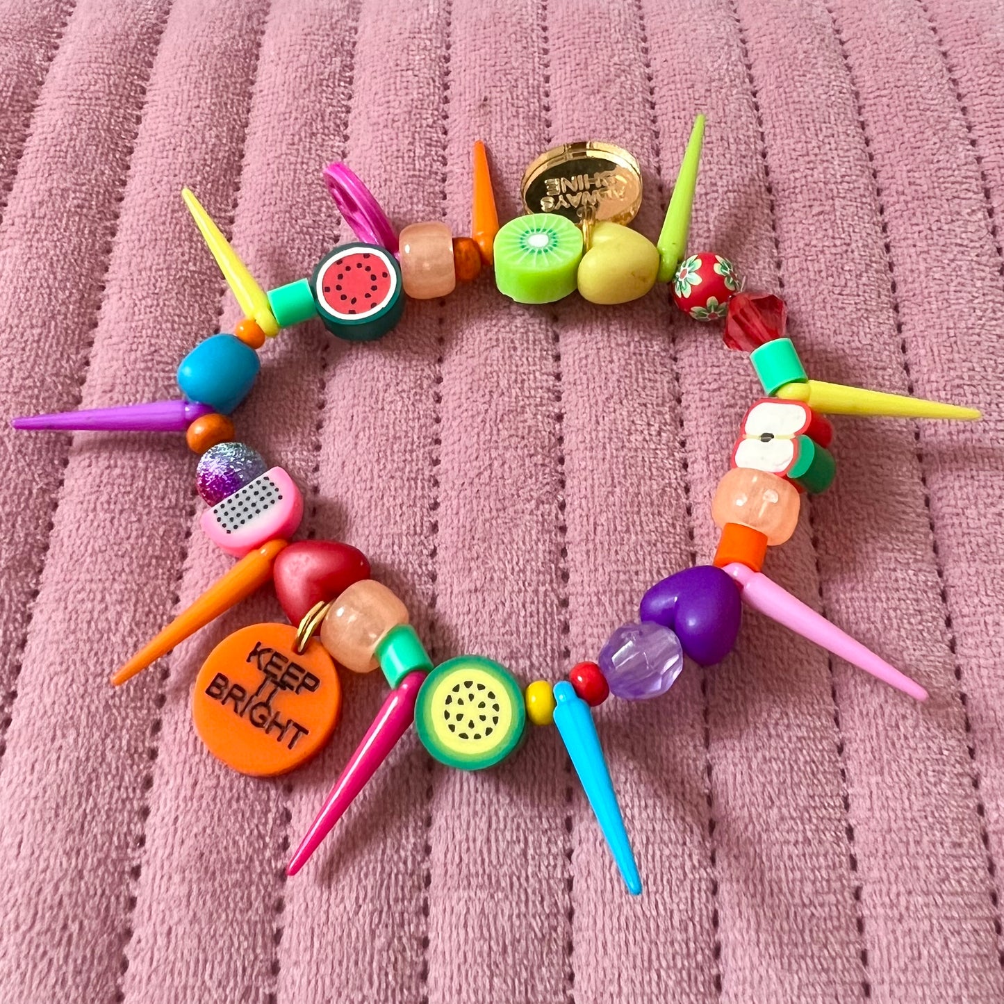 pick'n'mix bracelet - always shine