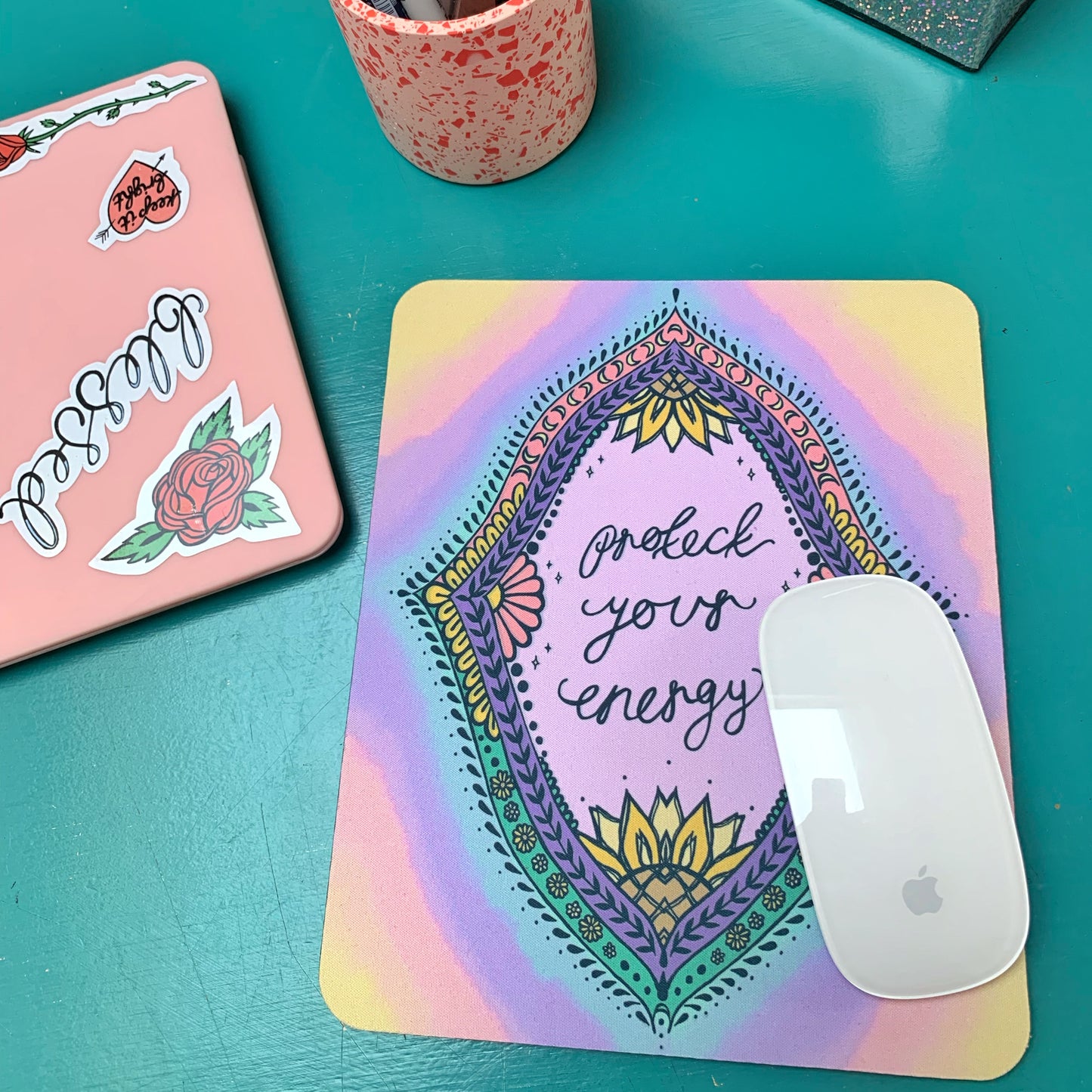 protect your energy mouse mat