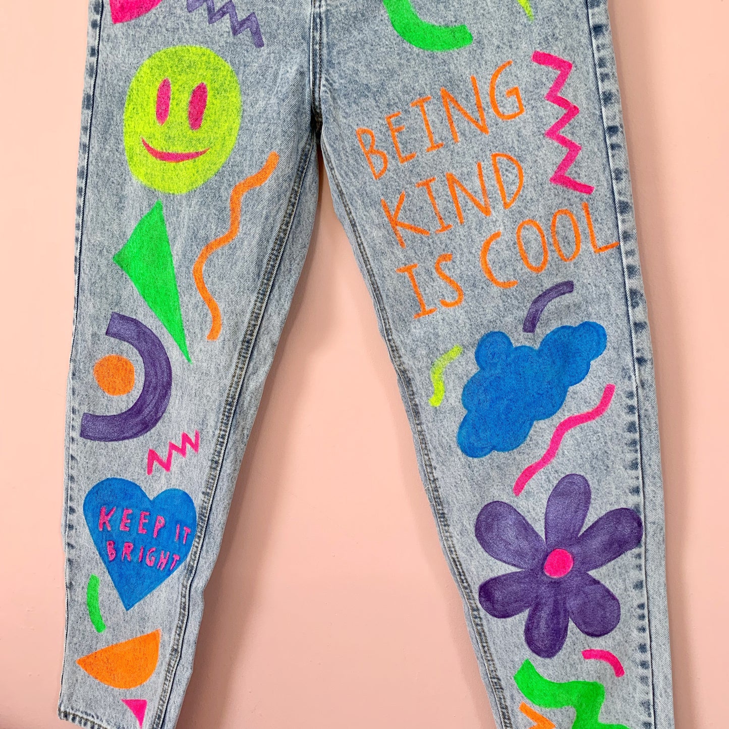 bright side mom jeans - UK size 8/10