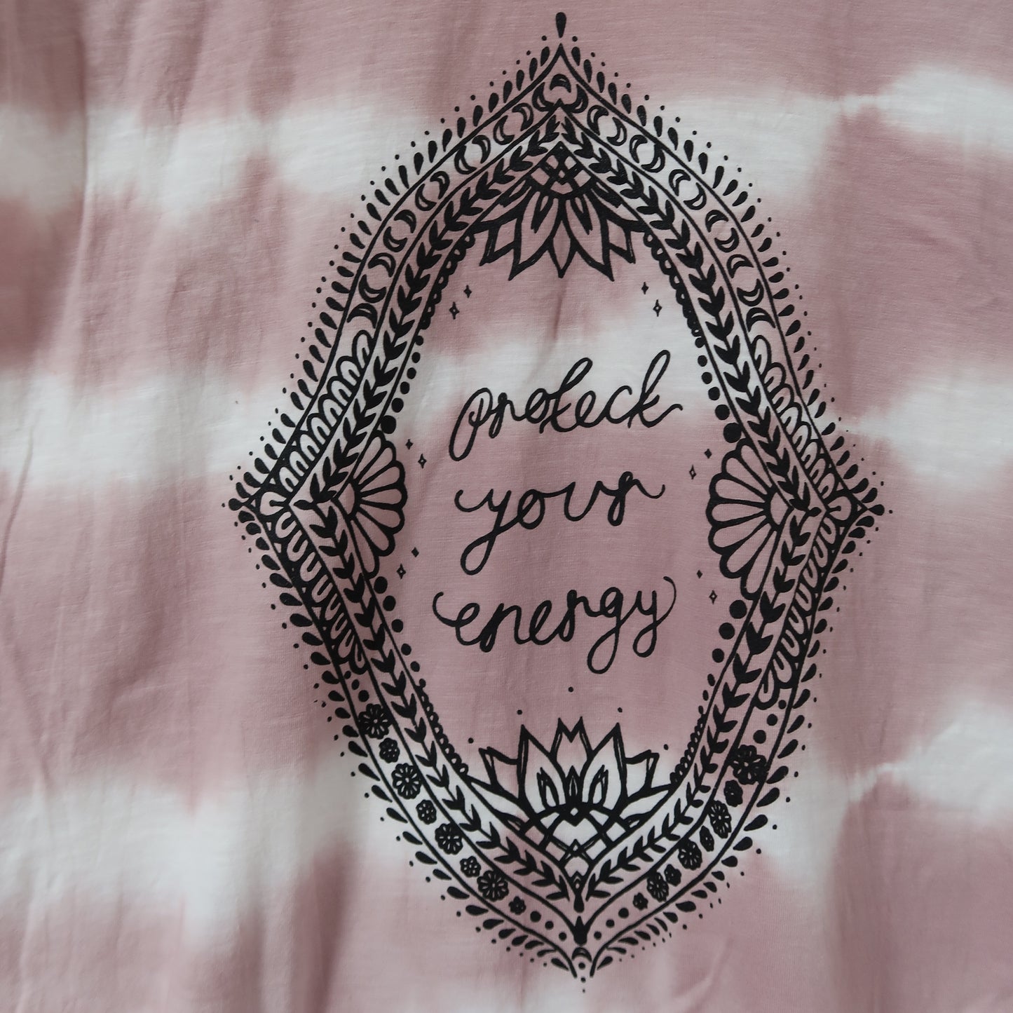 protect your energy tie dye dress