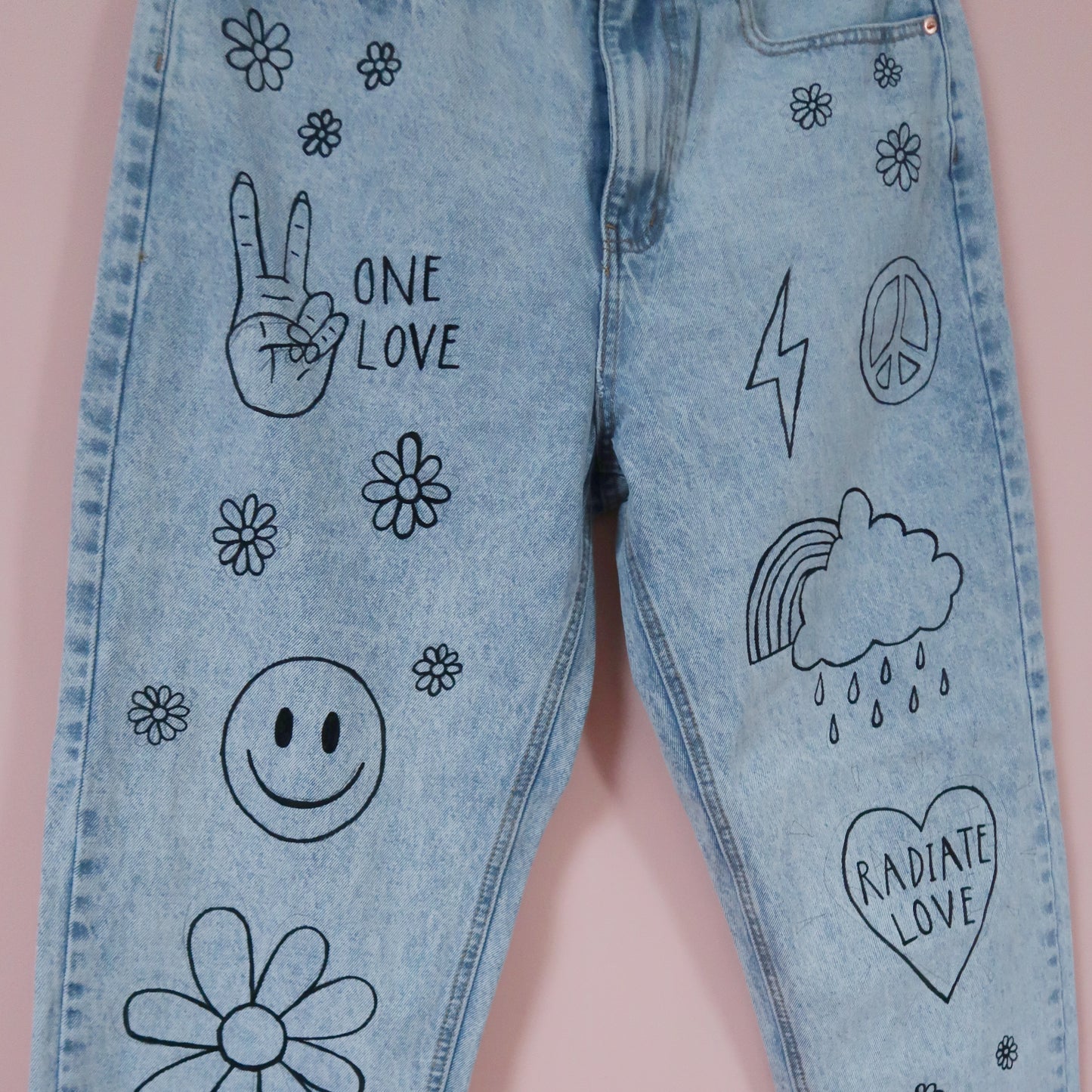 hippie heart jeans - v.2